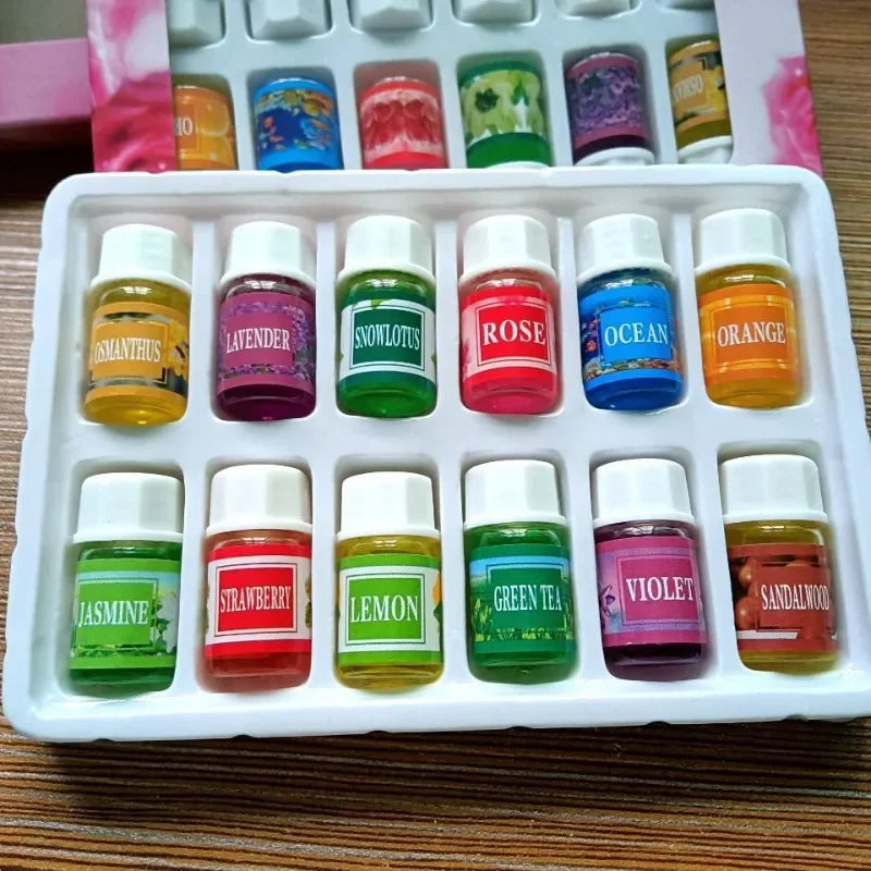 12x Essential Oils