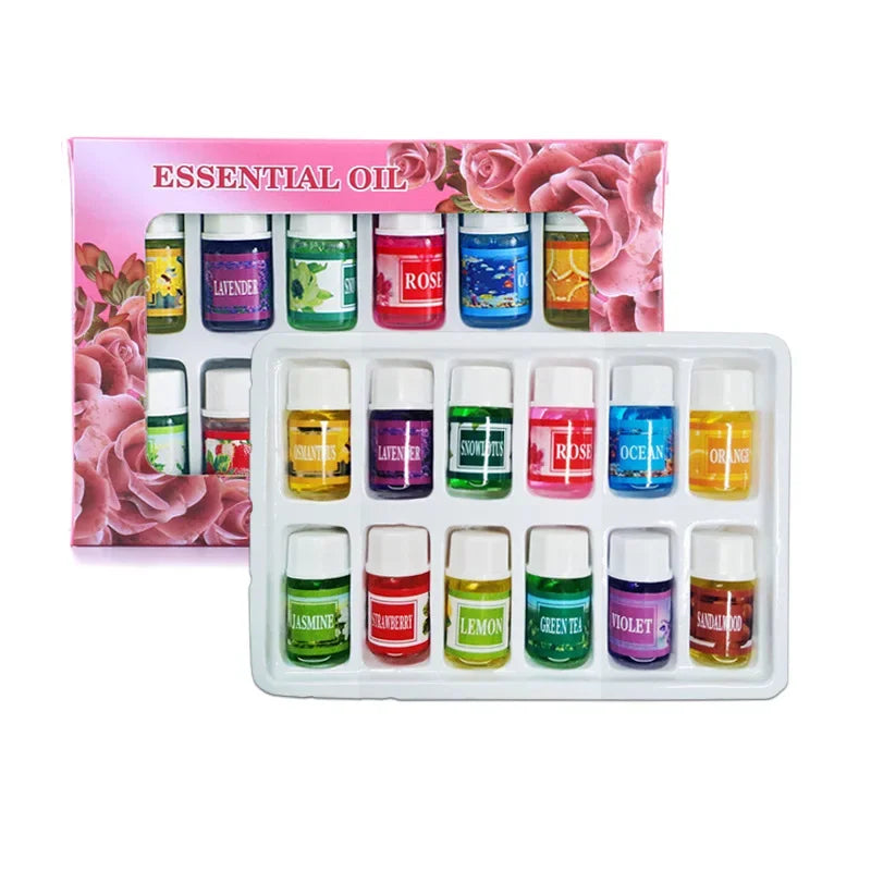 12x Essential Oils